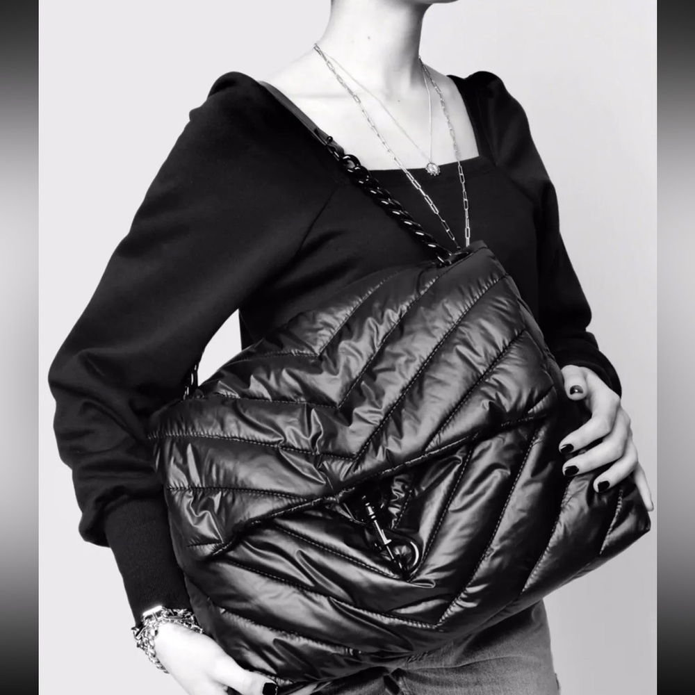 Rebecca Minkoff Black Quilted Shoulder Bag